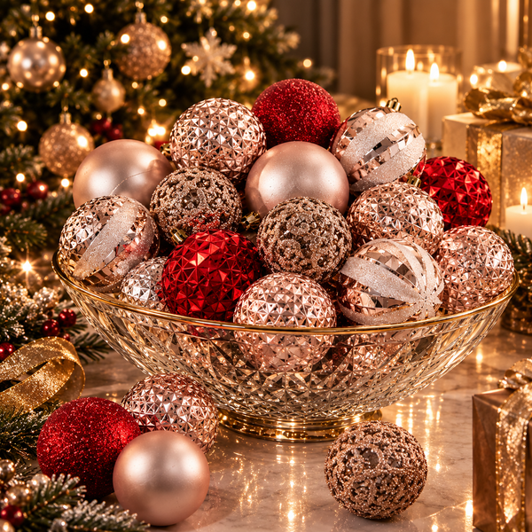 Velmmont Lumière — Bolas de Navidad (16 uds)