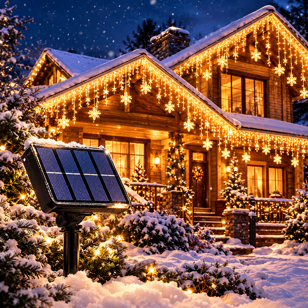 Velmmont Lumen — Luces Navideñas Solares de Exterior