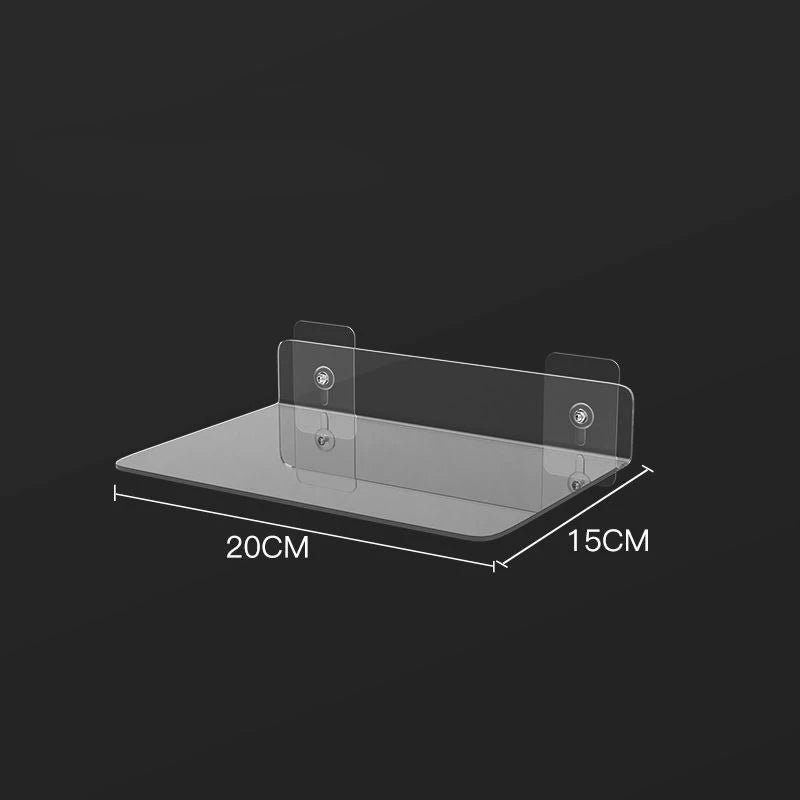 Velmmont CrystalShelf — Estante Acrílico Flotante