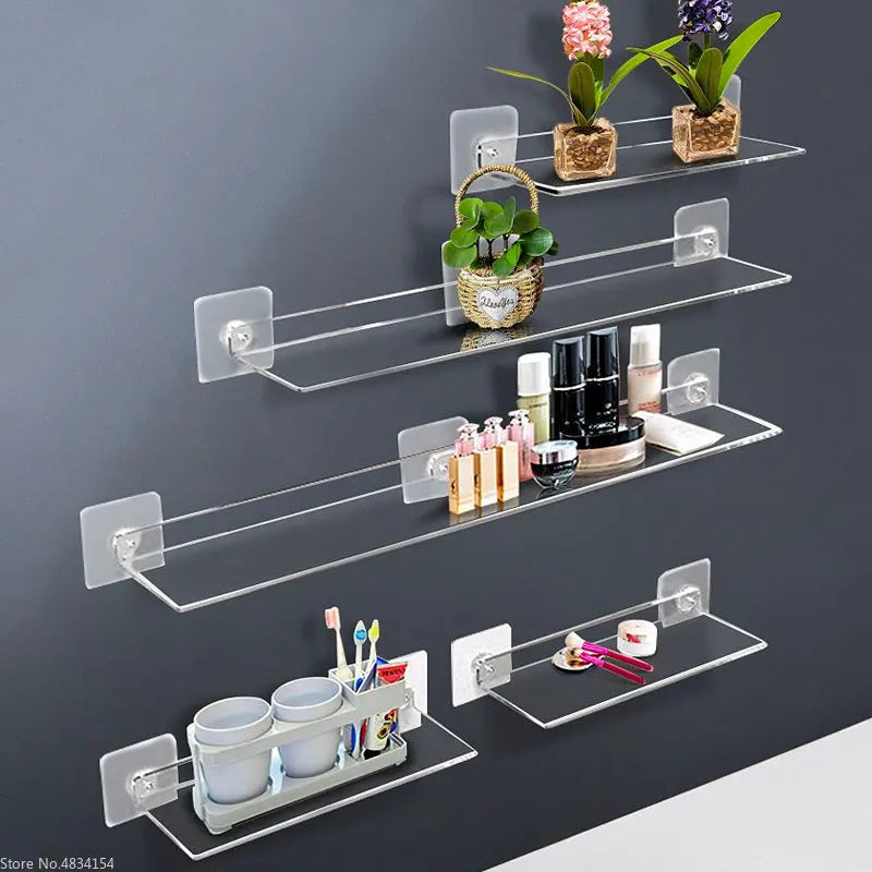 Velmmont CrystalShelf — Estante Acrílico Flotante