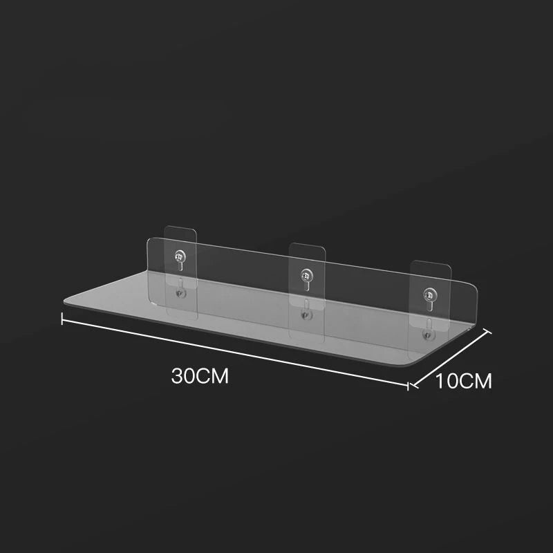 Velmmont CrystalShelf — Estante Acrílico Flotante