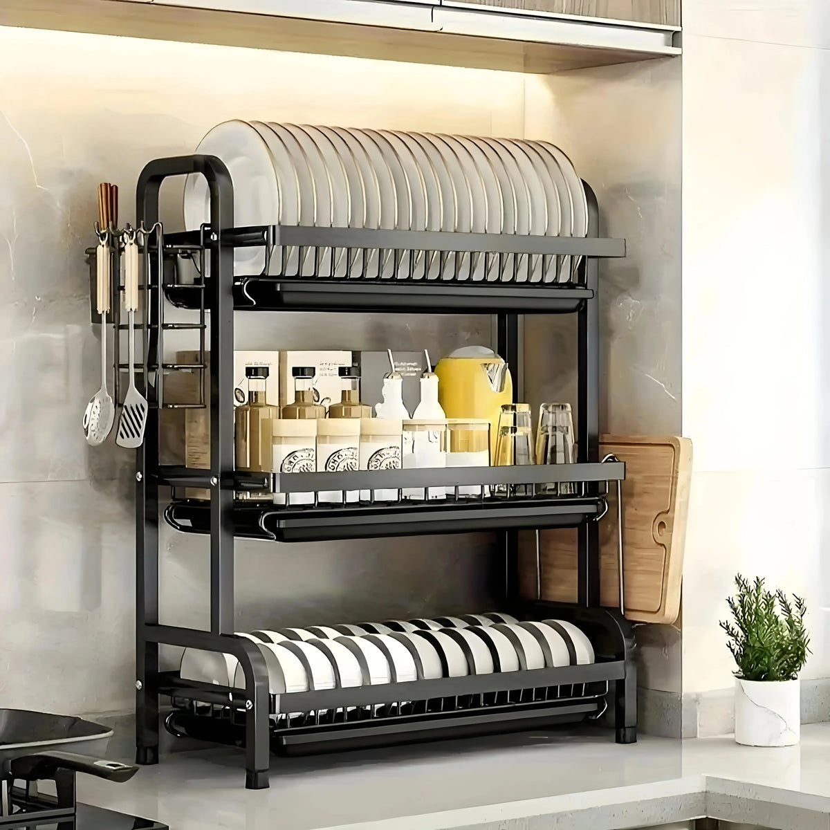 Velmmont SpaceRack — Escurreplatos Vertical