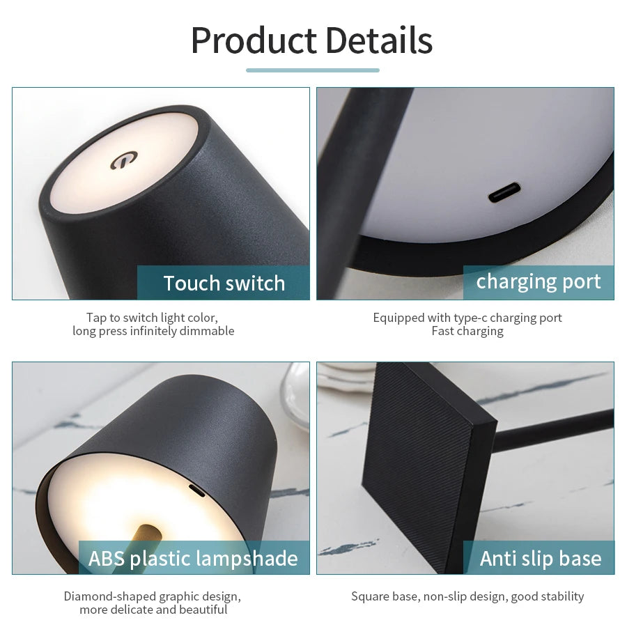 Velmmont AURA — Lámpara de Mesa Decorativa