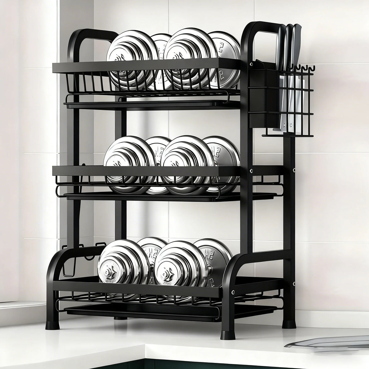 Velmmont SpaceRack — Escurreplatos Vertical