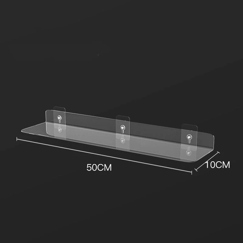 Velmmont CrystalShelf — Estante Acrílico Flotante