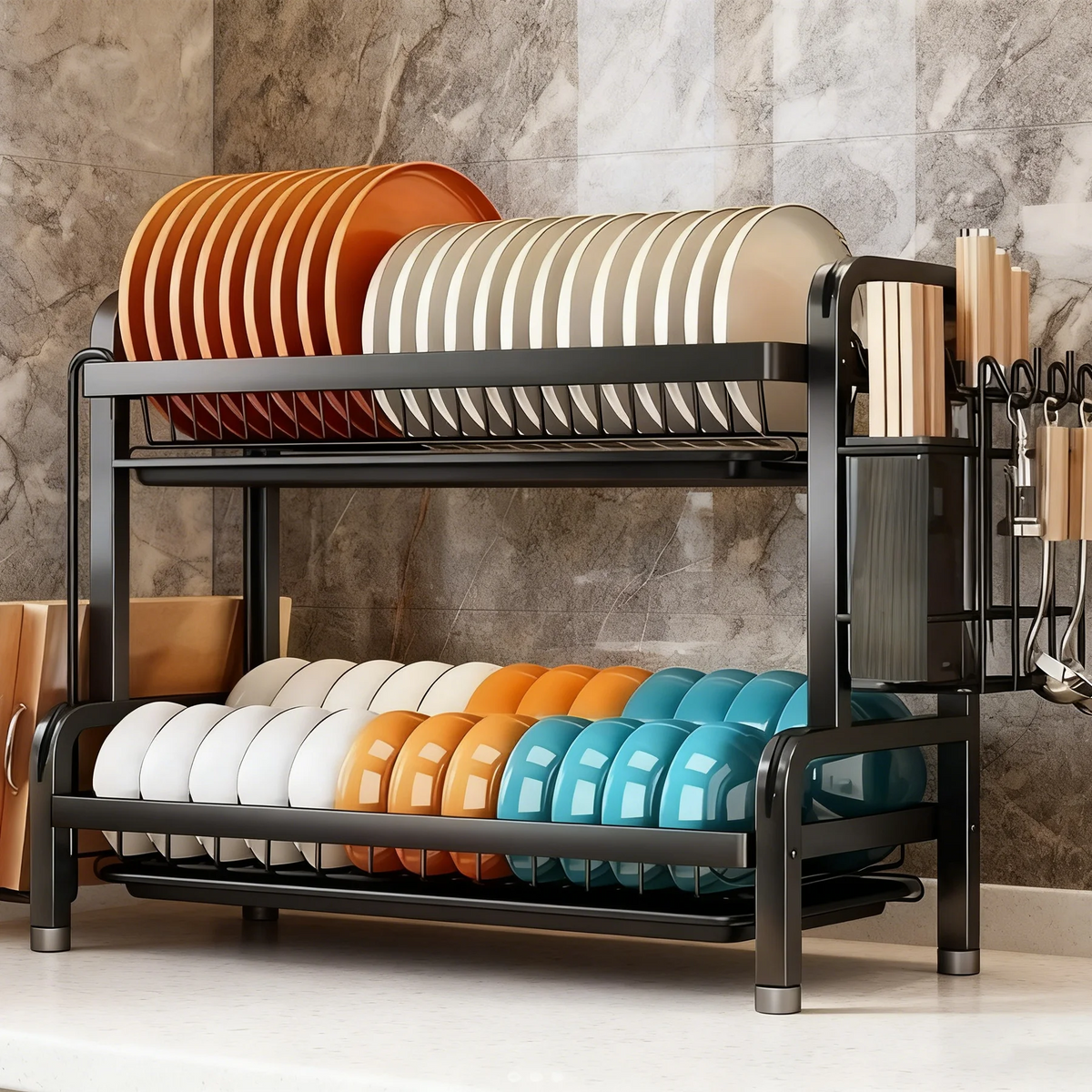 Velmmont SpaceRack — Escurreplatos Vertical