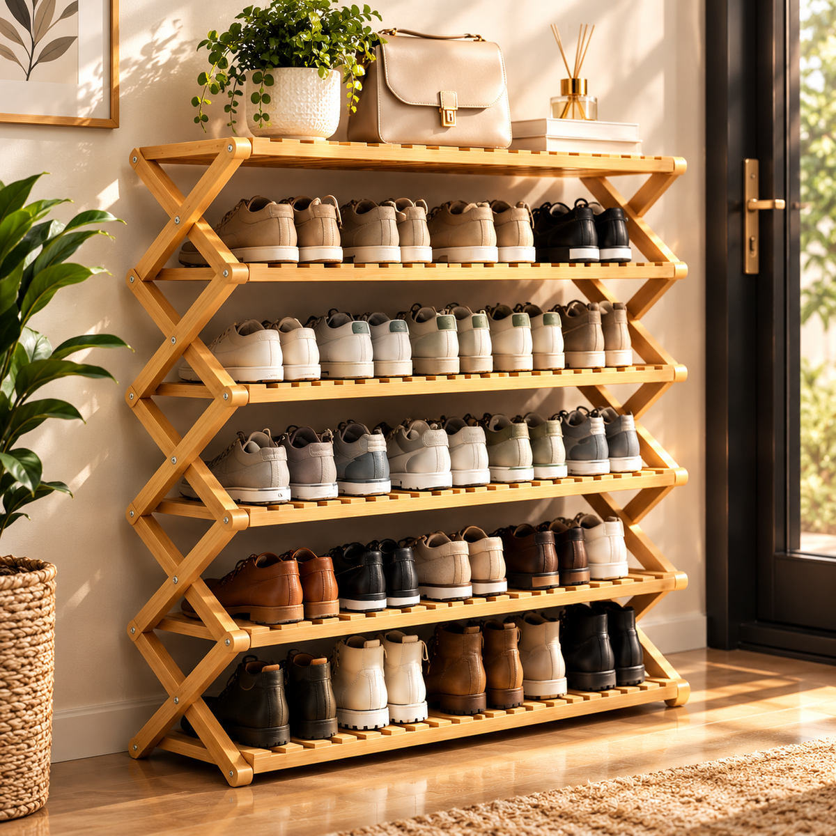 Velmmont SpaceStep — Zapatero Plegable