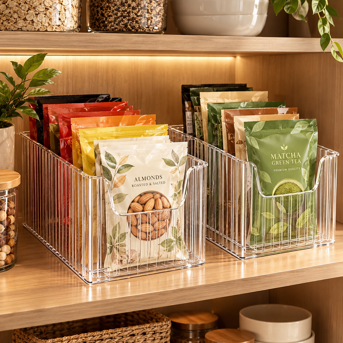 Velmmont ClearBox — Caja Organizadora Transparente